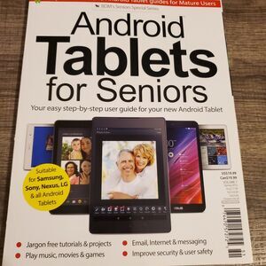 Android tablets for seniors paperback book
